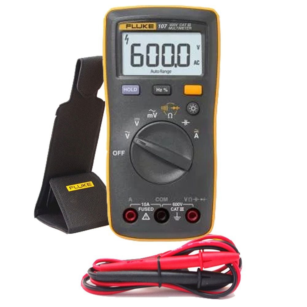 Fluke 107 CAT III 600 V DMM | FLUKE-107 ERTA Resim-1